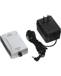 Monoprice 102947 Coaxial (RCA) to Optical TosLink Digital Audio Converter